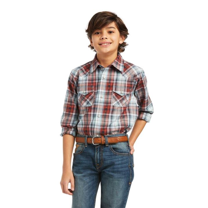 Ariat Hugh Retro Fit Shirt Day Dream | V9jlbDeX