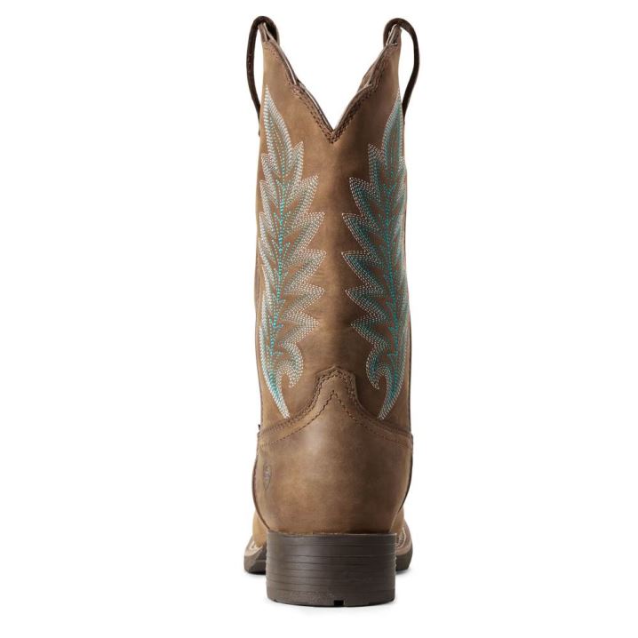 Ariat Hybrid Rancher Wasserdichte 400g Western Boot Braun | EYeqoTUW