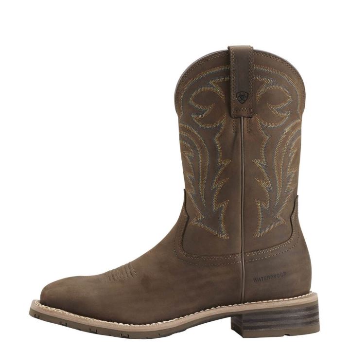 Ariat Hybrid Rancher Wasserdichte Western Boot Braun | jXSdZ1Tx