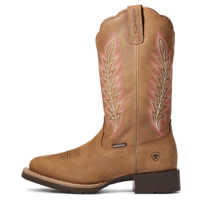 Ariat Hybrid Rancher Wasserdichte Western Boot Braun | r2wNMv1x