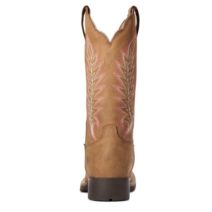 Ariat Hybrid Rancher Wasserdichte Western Boot Braun | r2wNMv1x