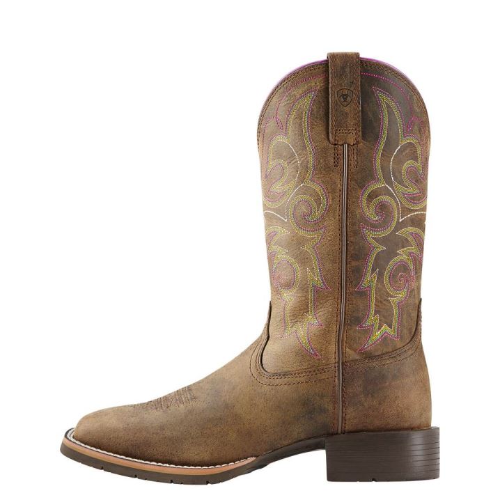 Ariat Hybrid Rancher Western Boot Braun | 6EyJF3tn