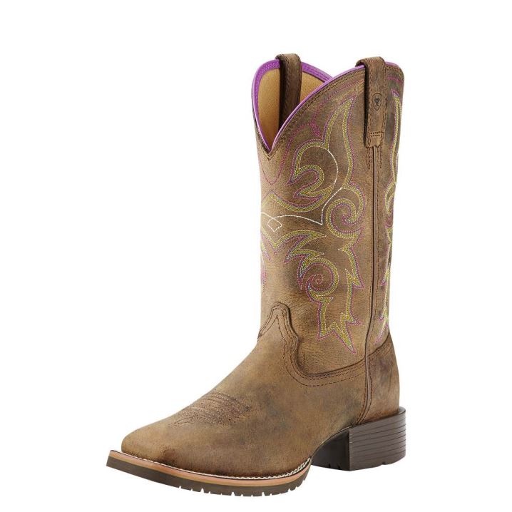 Ariat Hybrid Rancher Western Boot Braun | 6EyJF3tn