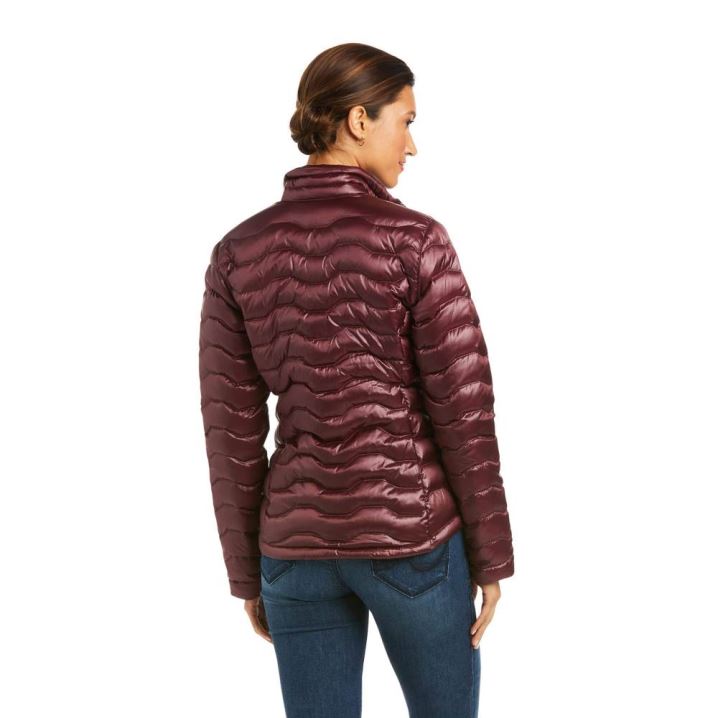 Ariat Ideal 3.0 Down Jacket Iridescent Windsor Wine | vaaV1AhH