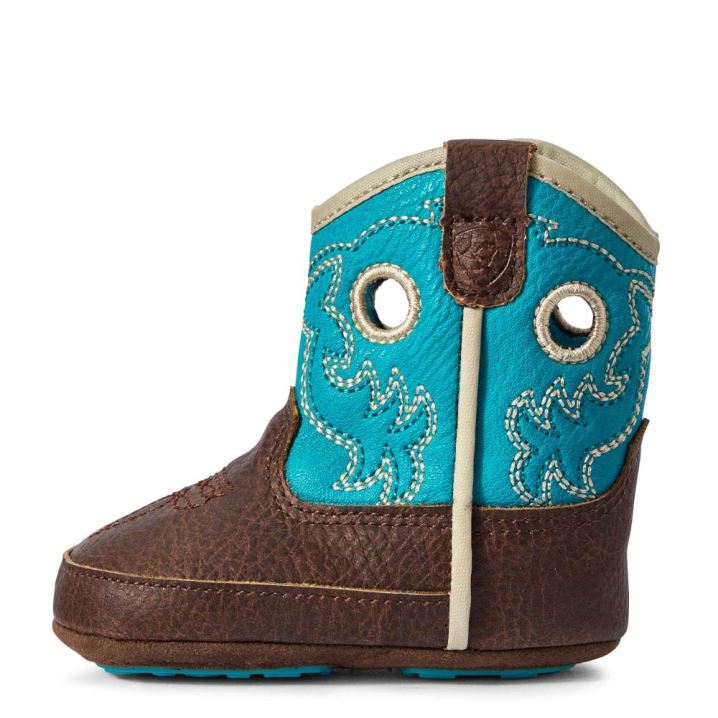 Ariat Infant Lil' Stompers Boston Boot Türkis Helltürkis | vhlARYcC