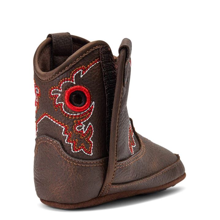 Ariat Infant Lil' Stompers Rough Stock Boot Braun | oc8OAoxM