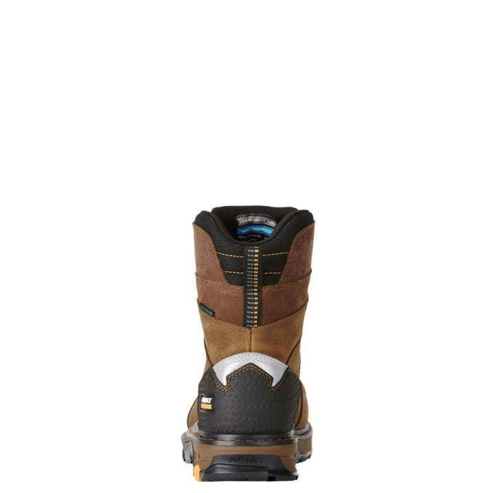 Ariat Intrepid 8" Wasserdichte Composite Kappe Arbeits Boot Braun | 3eCqDiEM