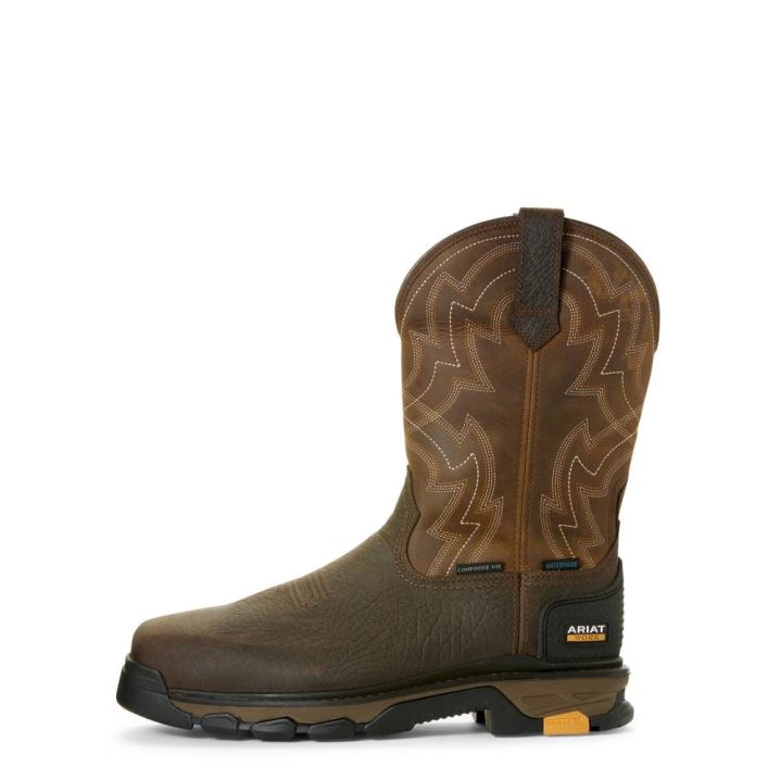 Ariat Intrepid Force Wasserdichte Composite Kappe Arbeits Boot Earth | cgSxbmT5