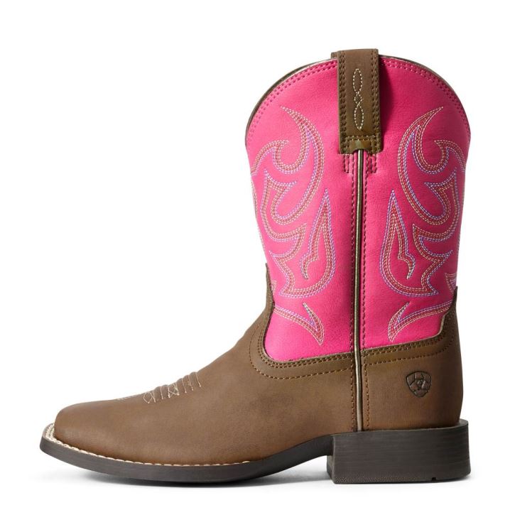 Ariat Jr Champ Western Boot Braun | kDJBwokP