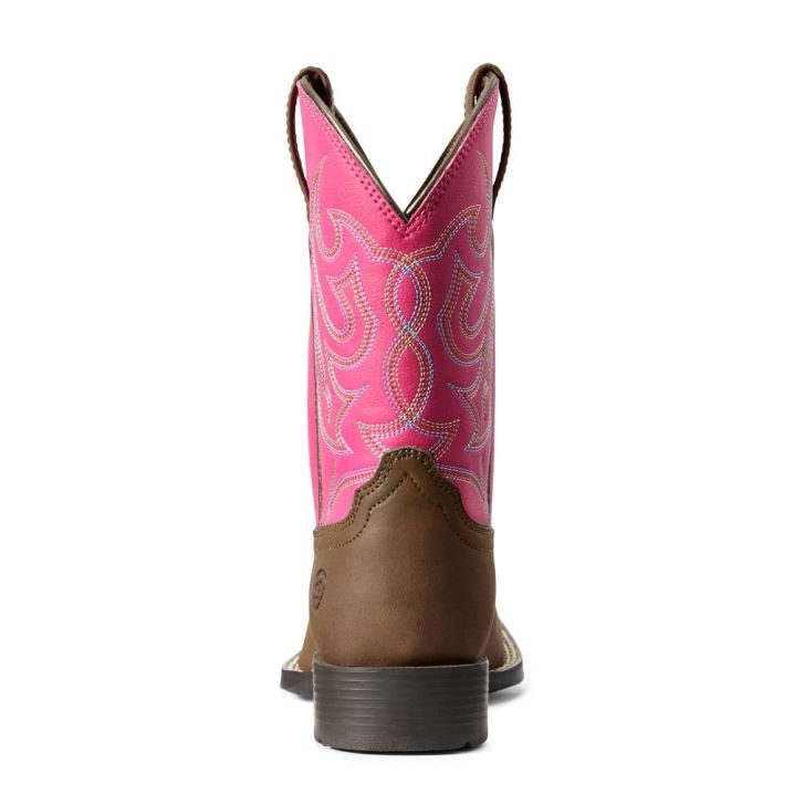 Ariat Jr Champ Western Boot Braun | kDJBwokP