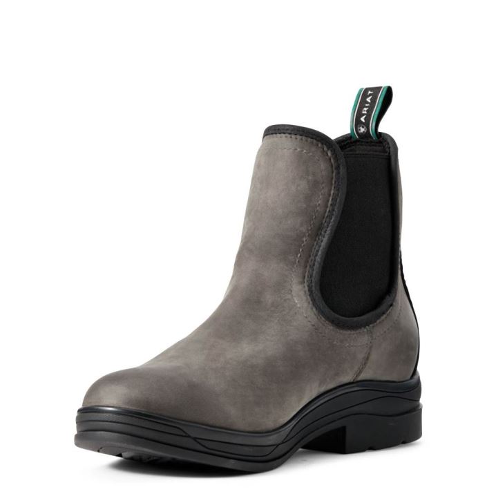 Ariat Keswick Wasserdichte Boot Grau | wguna3UF