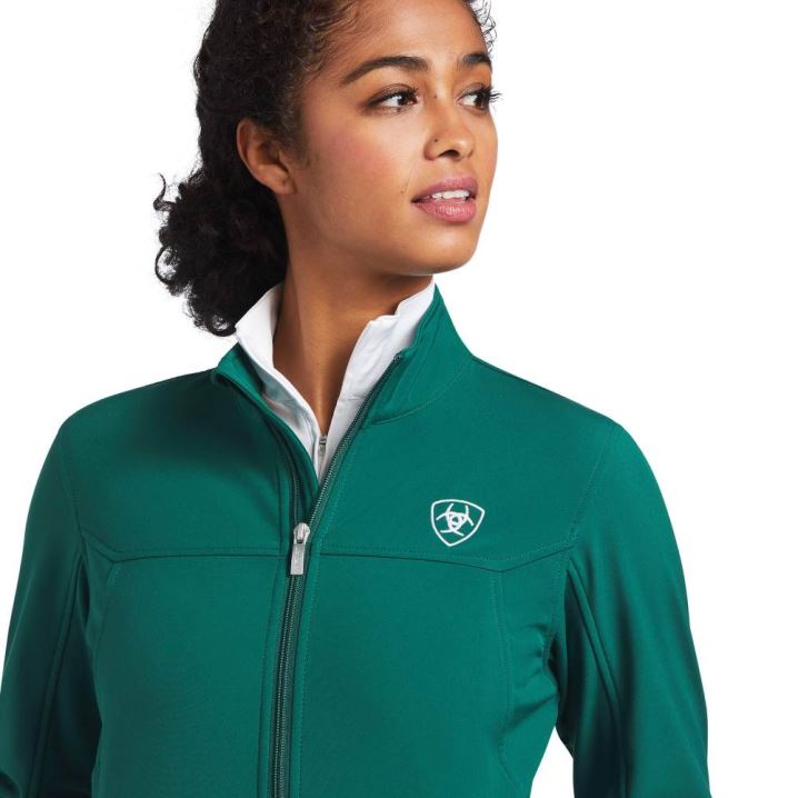 Ariat Klassische Team Softshell MEXICO Jacket Verde | m6AaN1ce