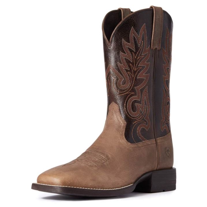 Ariat Layton Western Boot Braun | N3Dncgaf