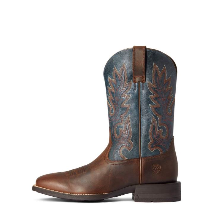 Ariat Layton Western Boot Rot Braun | mXyAK6Nc