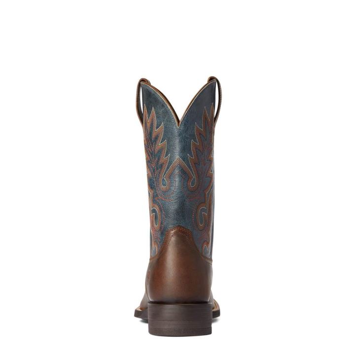 Ariat Layton Western Boot Rot Braun | mXyAK6Nc