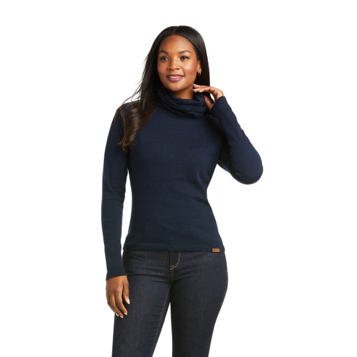 Ariat Lexi Pullover Navy | K6pQ47nV