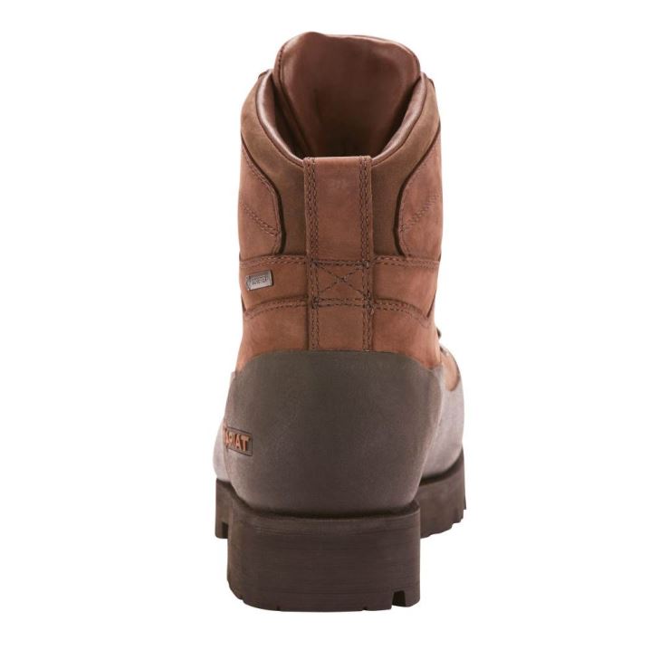 Ariat Linesman Ridge 6" GORE-TEX Composite Kappe Arbeits Boot Braun | wZFRAs8i