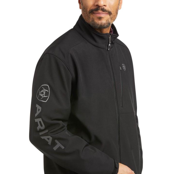 Ariat Logo 2.0 Patriot Softshell Wasser Resistant Jacket Schwarz | cnx18w1o