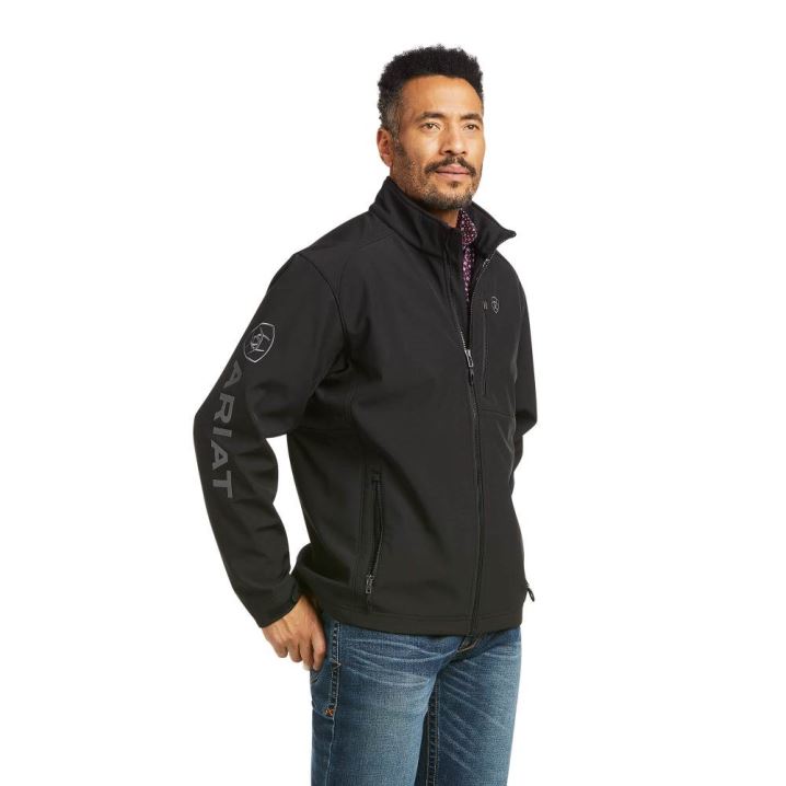 Ariat Logo 2.0 Patriot Softshell Wasser Resistant Jacket Schwarz | cnx18w1o