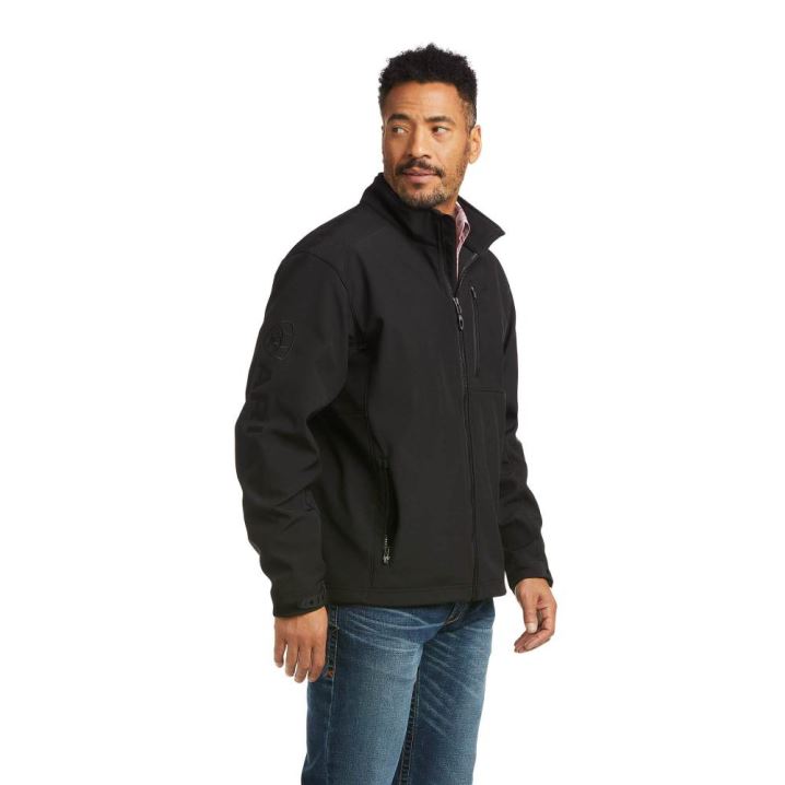 Ariat Logo 2.0 Softshell Jacket Schwarz | 49MtTVhG