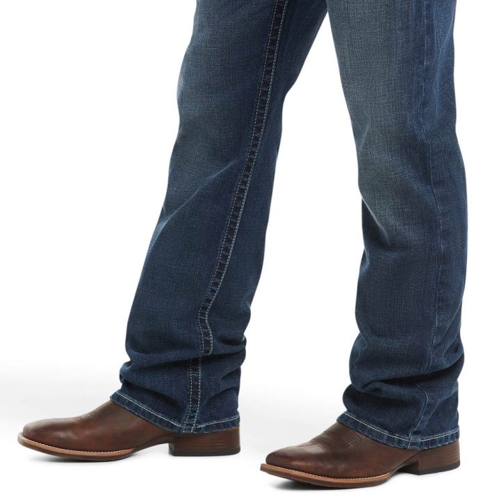 Ariat M4 Low Rise Stretch Adkins Boot Cut Jean Turnout | bMiaUsrk