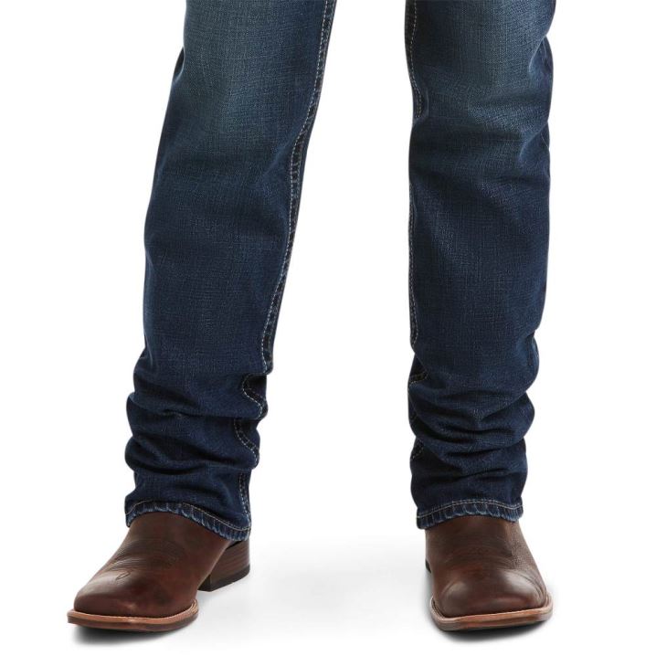 Ariat M4 Low Rise Stretch Barstow Stackable Straight Leg Jean Denali | a8vJzqPi