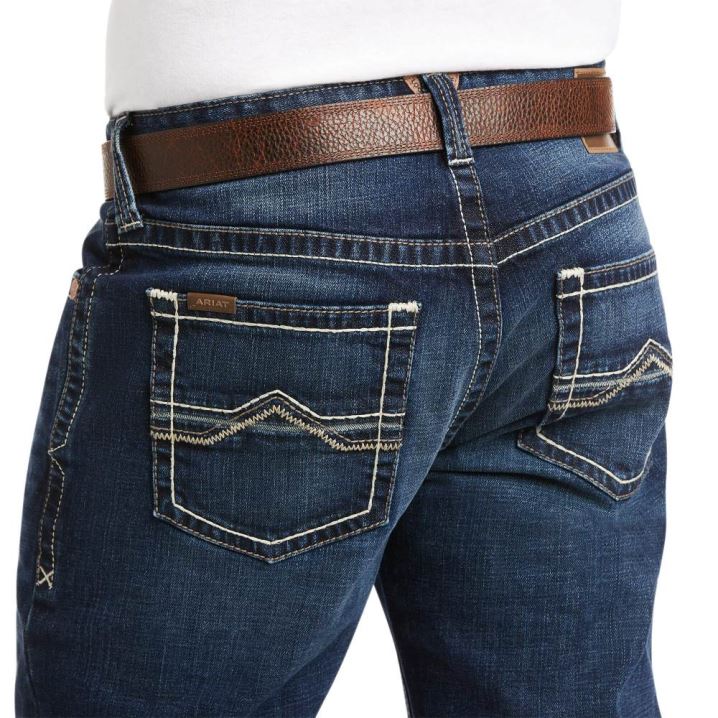 Ariat M4 Low Rise Stretch Barstow Stackable Straight Leg Jean Denali | a8vJzqPi