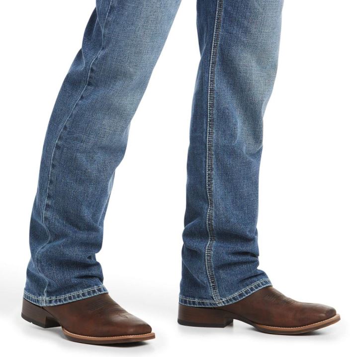 Ariat M4 Low Rise Stretch Cole Boot Cut Jean Fargo | wo4VMBj5