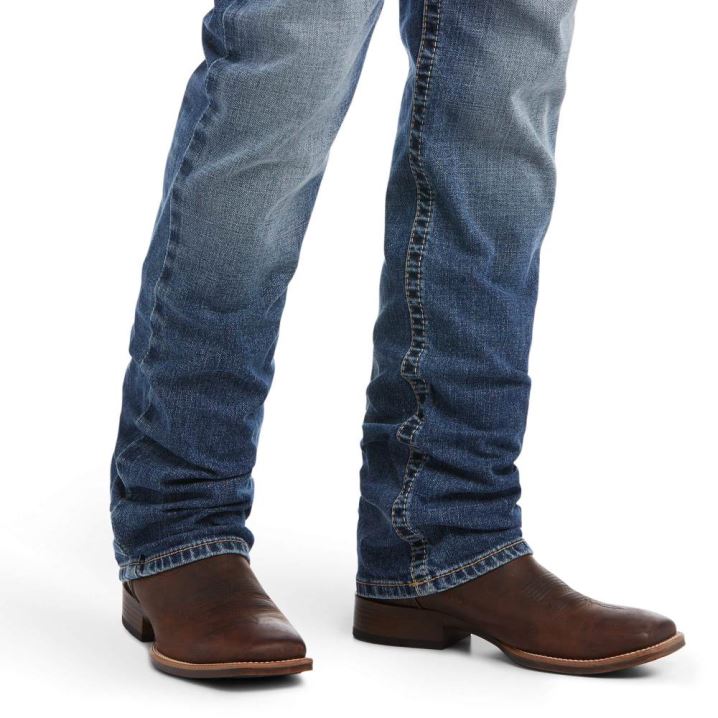 Ariat M4 Low Rise Stretch Longspur Stackable Straight Leg Jean Dakota | 1Akf5IHa