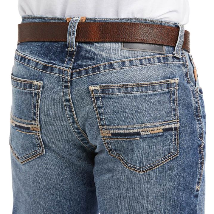 Ariat M4 Low Rise Stretch Longspur Stackable Straight Leg Jean Dakota | 1Akf5IHa