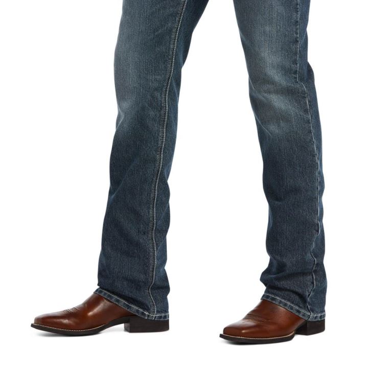 Ariat M4 Relaxed Stretch Augustus Stackable Straight Leg Jean Louisville | nk6Kelh7