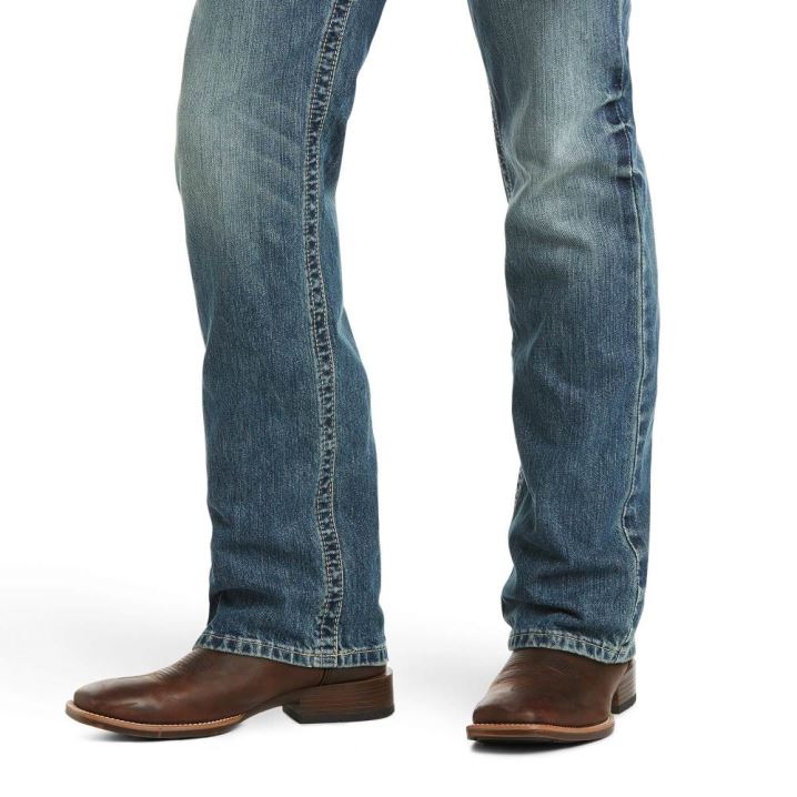 Ariat M5 Slim Gambler Stackable Straight Leg Jean Gambler | 2HQRNC1C