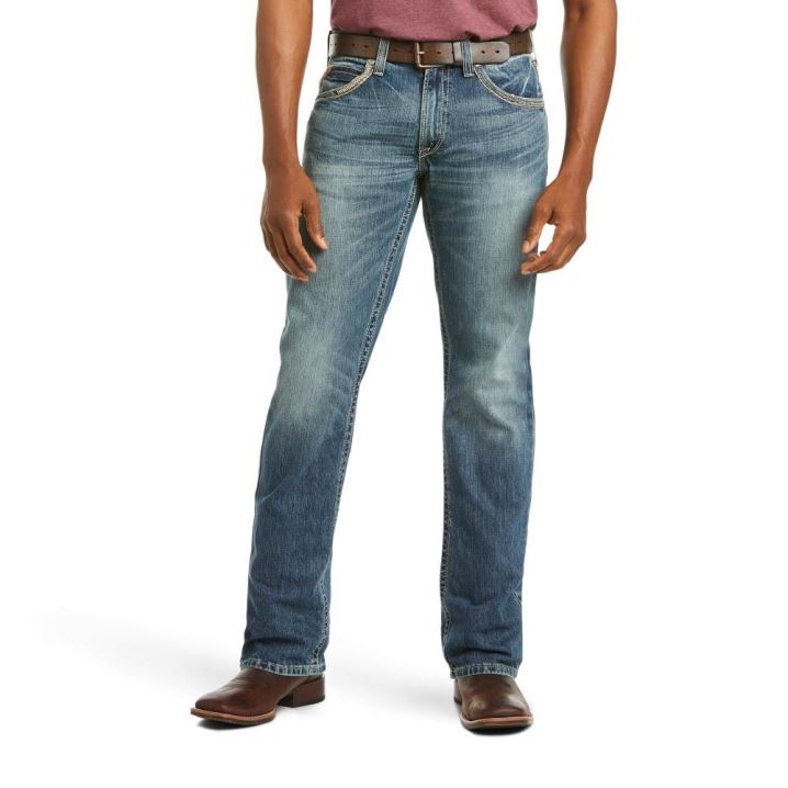 Ariat M5 Slim Gambler Stackable Straight Leg Jean Gambler | 2HQRNC1C