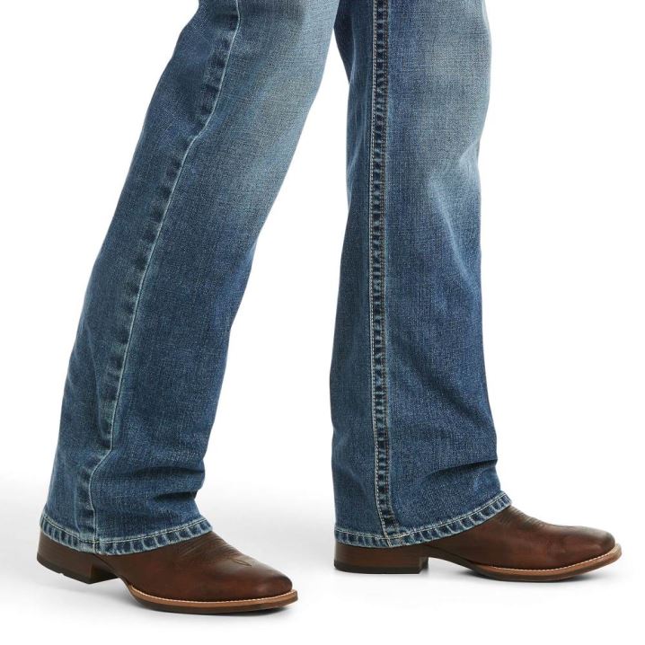 Ariat M5 Slim Stretch Stillwell Stackable Straight Leg Jean Fargo | yy1TMpep