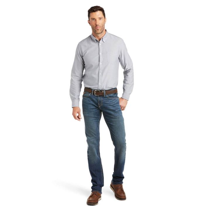 Ariat M8 Modern TekStretch Benton Slim Leg Jean Holston | PsVQYArq