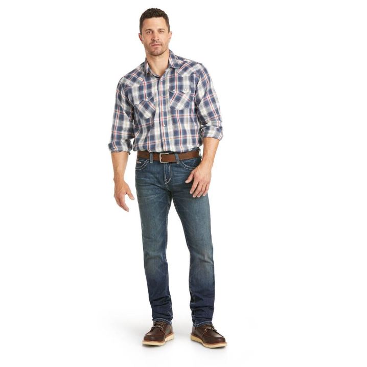 Ariat M8 Modern TekStretch Teller Straight Dunkel | qg25IdEo