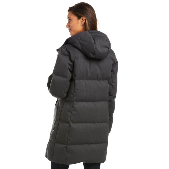 Ariat Menlo Down Jacket Tiefesgrau | iTn3j7ME