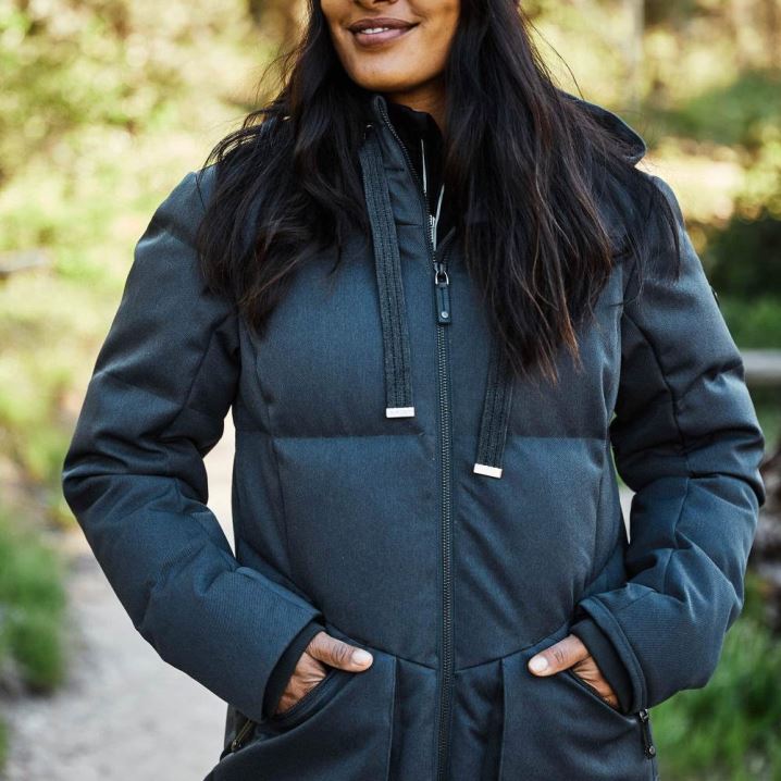 Ariat Menlo Down Jacket Tiefesgrau | iTn3j7ME