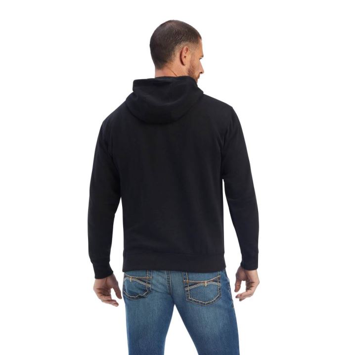 Ariat Mexico Hoodie Schwarz | zSgCmnKT