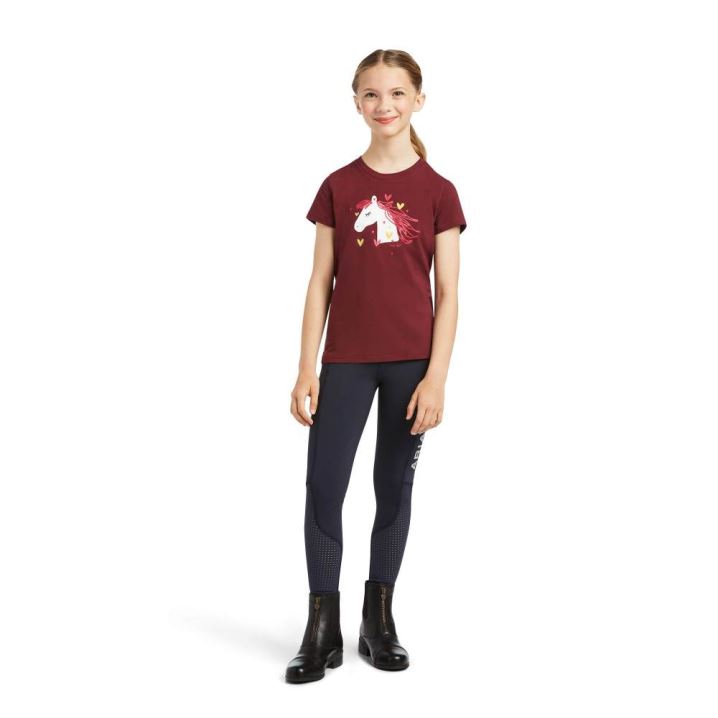 Ariat My Love T-Shirt Zinfandel | XqSTyoiy