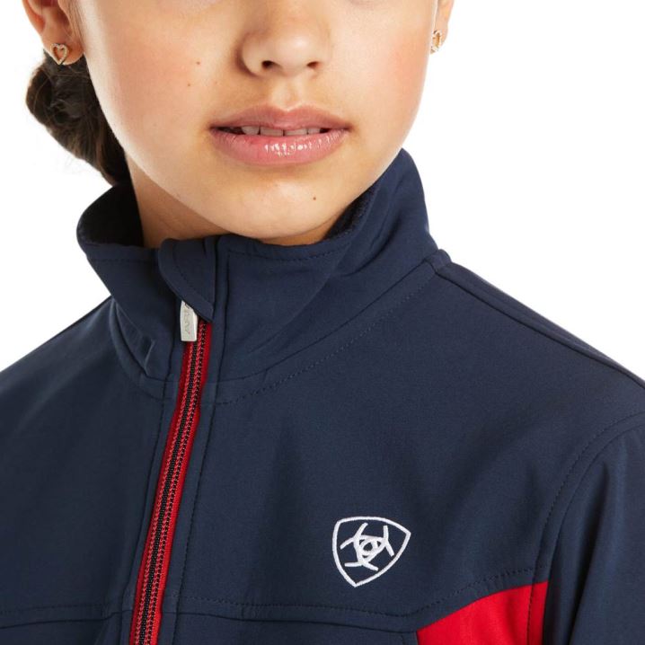 Ariat New Team Softshell Jacket Navy | kqfzN2KH