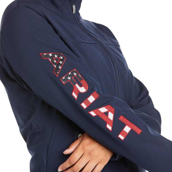 Ariat New Team Softshell Jacket Navy | llIwpM8b