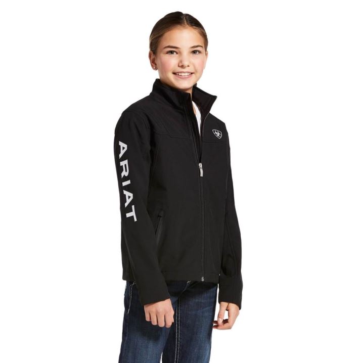 Ariat New Team Softshell Jacket Schwarz | 5yRz1c65