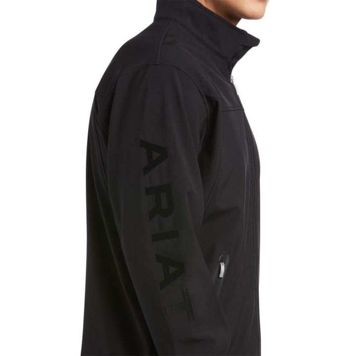 Ariat New Team Softshell Jacket Schwarz | dVZKZeRJ