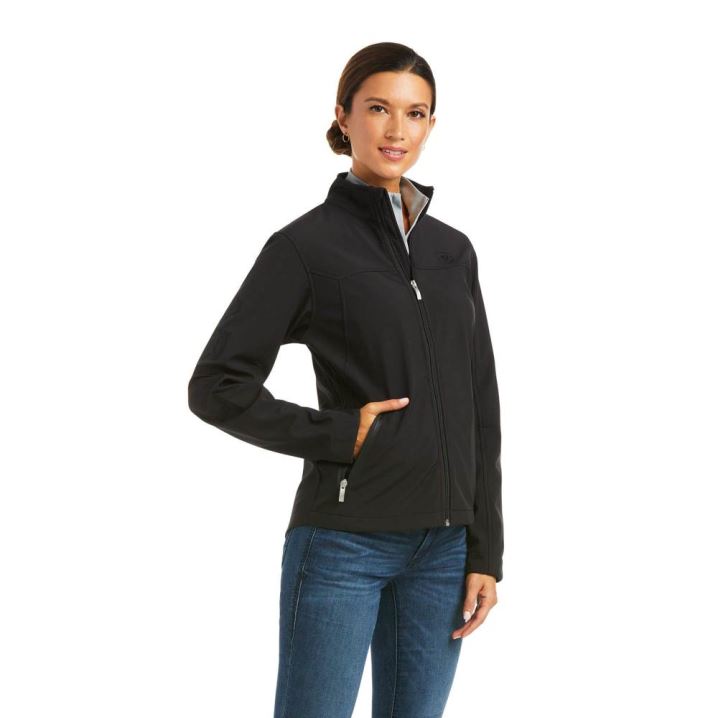 Ariat New Team Softshell Jacket Schwarz | sLo9hRkU