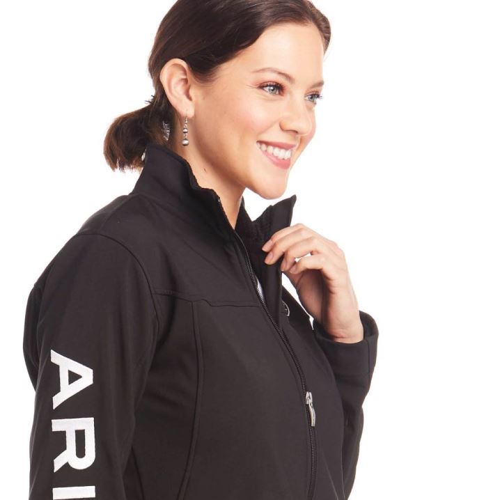 Ariat New Team Softshell Jacket Schwarz | ub4ZcWao