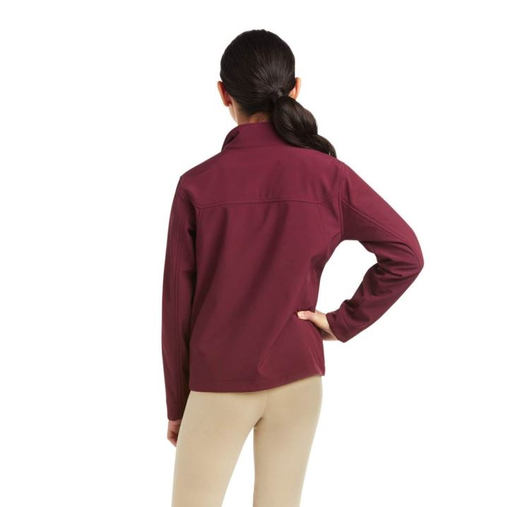 Ariat New Team Softshell Jacket Windsor Wine | ha1HKSN1