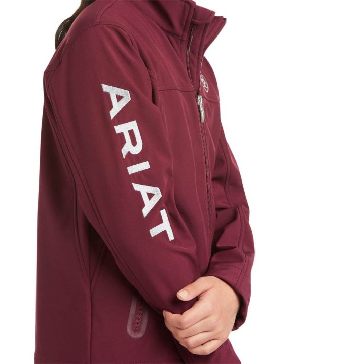 Ariat New Team Softshell Jacket Windsor Wine | ha1HKSN1