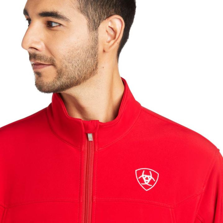 Ariat New Team Softshell MEXICO Jacket Rot | aGUcl8XX