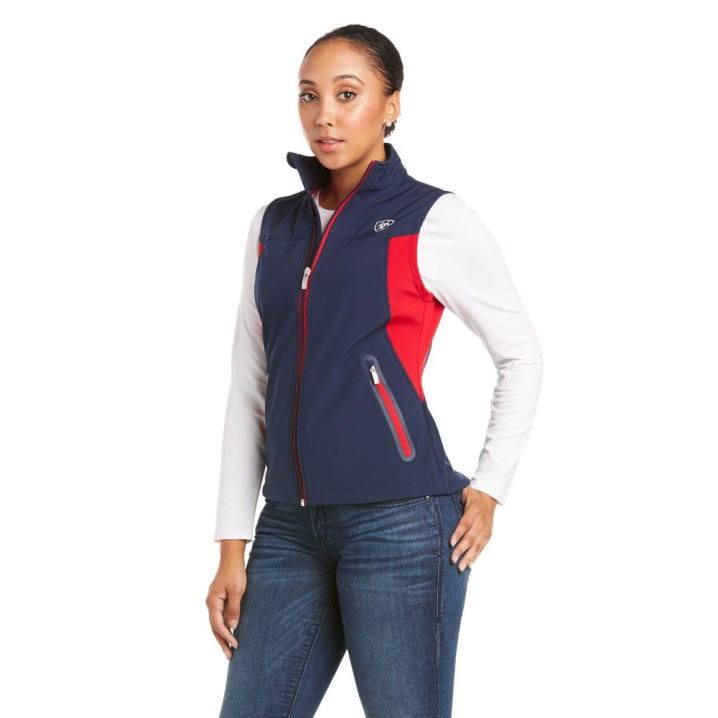 Ariat New Team Softshell Vest Navy | n2Z4VDBr